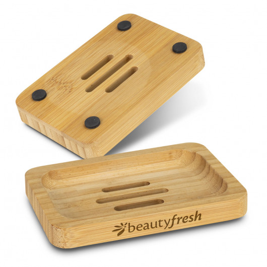 Logo Branded Bamboo Soap Holders